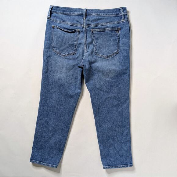 Madewell Stovepipe Straight 31P Petite Blue Crop '90s Minimalist Denim - Picture 12 of 12